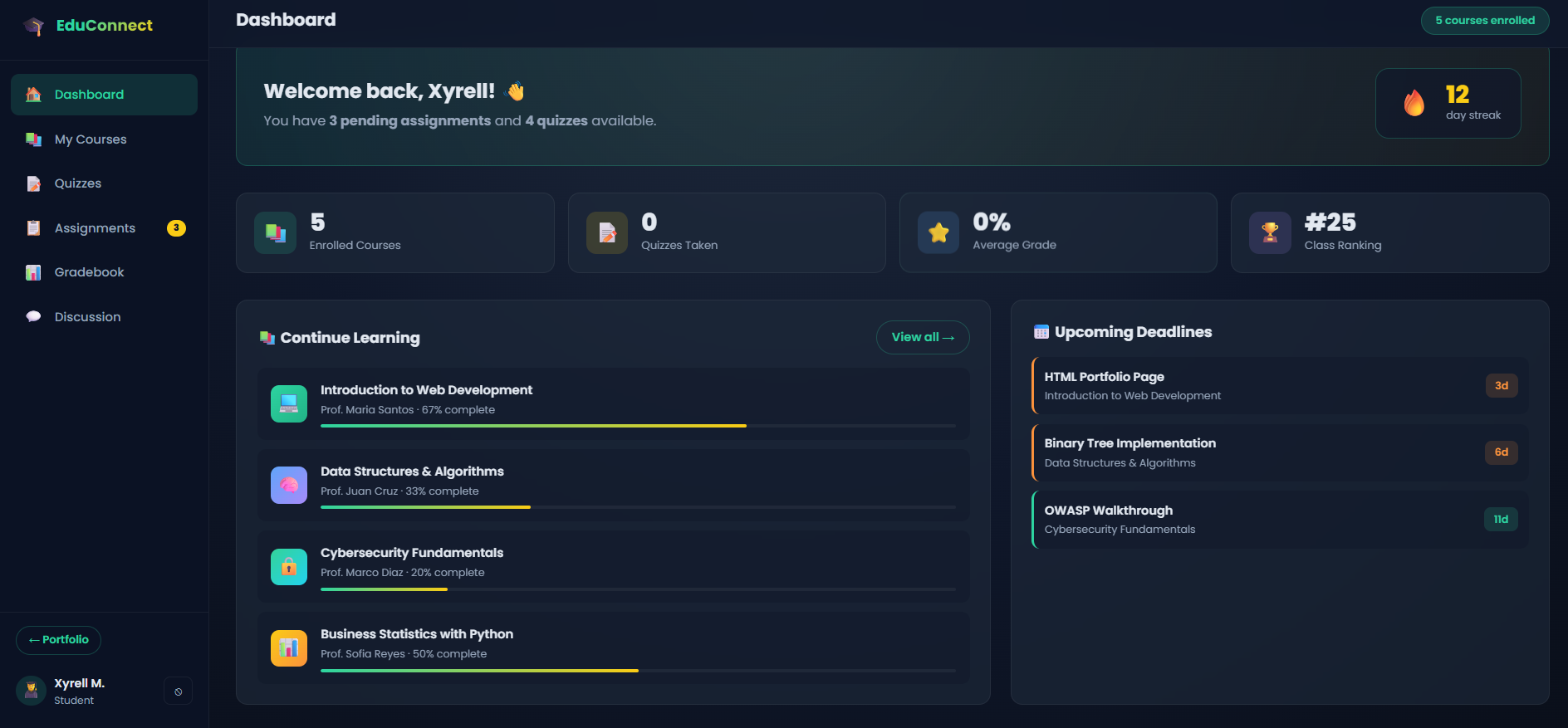 EduConnect Screenshot 2